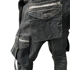 Pantalon en cuir véritable pour homme, respirant, meilleur design, couleur noire, fabriqué au Pakistan, meilleur prix, en vente. - Product Image 5