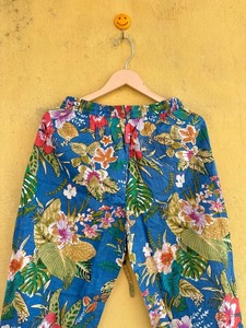 Trendy Floral Cotton Pajama Set Long Sleeve Full Length Soft Woven Sleepwear Turn-down <b>Collar</b> <b>for</b> <b>Women</b> Summer Casual - Product Image 2