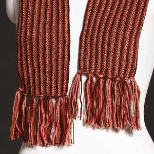 Bufanda de punto unisex de doble cara - Cálida y gruesa para el invierno - Muffler de punto acanalado suave con logo personalizado - Product Image 4