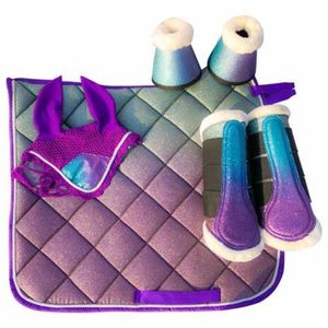 Conjuntos Ecuestres Elegantes: Equipos de Montar a Caballo con Capucha Protectora y Botas de Tendón para Caballos, Ideales para Doma Clásica y Salto Ecuestre - Product Image 1