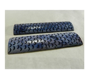 Rams Horn Knife Scales for Handle Making Natural Polished Bone Slabs Durable Craft Material Custom Knife Handle Supply Wholesale - Product Image 3