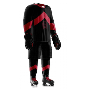 Top Trendy Sublimation Sports Wear Printed Ice Hockey Uniform High Quality Affordable Price Ice Hockey Uniform - Product Image 3