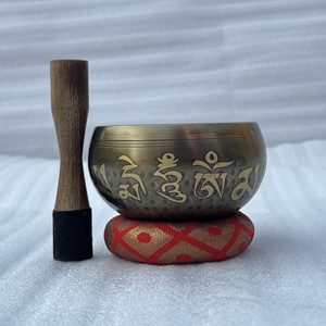 Fabricant de bols chantants en laiton antique de haute qualité, bols sonores personnalisés pour la méditation, la guérison et la thérapie mentale - Product Image 5