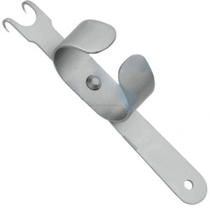Millard Kilner Martinez, rétracteur à crochet à pouce, 2 branches, instrument chirurgical nasal pour rhinoplastie, en acier inoxydable, kit chirurgical manuel - Product Image 4