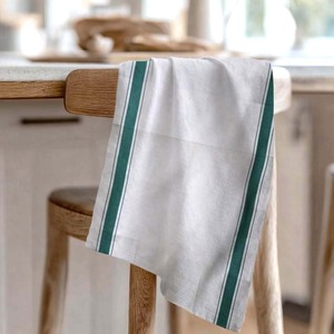 Serviettes de cuisine modernes à rayures teintes en fil, en provenance d'Inde, pour usage domestique, au meilleur prix - Product Image 6