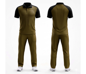 Premium <b>Cricket</b> Uniform for Clubs and Teams Full Sublimation Printing | Men Women Youth <b>Cricket</b> Wears Polo Shirt and Trouser - Product Image 4