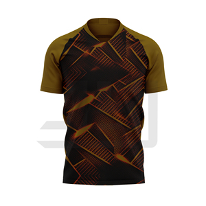 เสื้อฟุตบอลพิมพ์ลายตามสั่งสำหรับผู้ใหญ่ ผ้าฝ้าย 100% ทนทาน ระบายอากาศได้ดี ป้องกันแบคทีเรีย เหมาะสำหรับสโมสรและโรงเรียน - Product Image 5