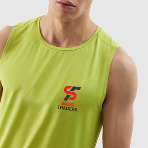 Camisetas sin mangas para hombre, estilo casual y cómodo, de corte holgado, fáciles de usar para el hogar y actividades al aire libre. - Product Image 3