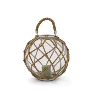 Portavelas de metal, linterna decorativa con asa de cuerda, decoración navideña, linternas metálicas, suministros para eventos, resistencia al calor - Product Image 2