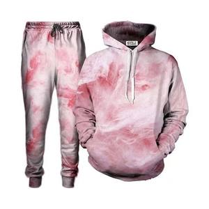Men's Red <b>Hooded</b> Reversible Anti-Bacterial Lightweight Tracksuit Full Zip Dot Print Polyester Sporty Jogging Set Winter Wear - Product Image 5