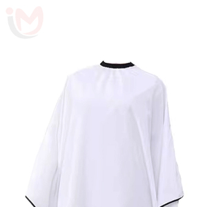 ผ้าคลุมตัดผมแบบมืออาชีพสำหรับร้านทำผม ผ้าคลุมติดกระดุมสำหรับร้านตัดผม ผ้าโพลีเอสเตอร์กันน้ำสำหรับตัดผม - Product Image 2