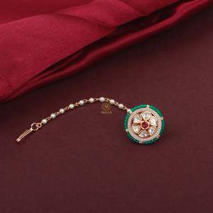 Riya Polki Designer Bodla Hair Accessory - Product Image 1