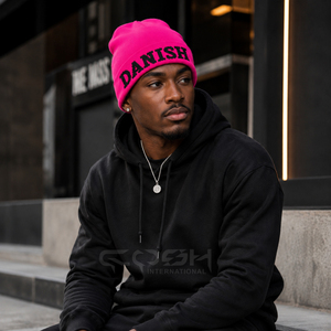 Cosh International Premium Knit Beanie with Custom Embroidery Unisex Winter <b>Thermal</b> Hat for Outdoor Sports and Streetwear - Product Image 3
