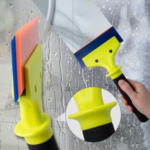 Set di 2 Raschietti in Gomma da 5 Pollici con Manico in Nylon per Rimozione Acqua, Pulizia Vetri, Installazione PPF e Applicazione Pellicole per Finestre - Product Image 5