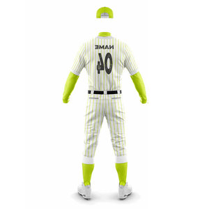 Top Selling Striped <b>Baseball</b> Jersey Men Customized Uniform Sportswear Athletic Eco-Friendly Matching Solid Color Uniform - Product Image 3