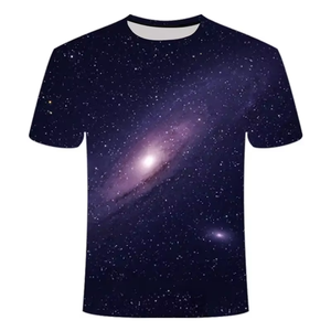 เสื้อยืดคอกลมลายเสือดาวพิมพ์ลายกราฟิก 3 มิติ แขนสั้น ผ้าถัก ระบายอากาศ แห้งเร็ว สวมใส่สบายในฤดูร้อน ผลิตจากโพลีเอสเตอร์ 100% ด้านหน้า - Product Image 4