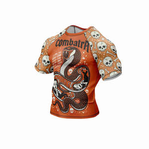 New Fashion Customized BJJ Rash Guard Custom Design & Pattern MMA Rash Guard for Men - Product Image 5