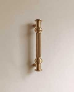 Poignée de meuble moderne en laiton brossé pour armoire de cuisine, tiroir, porte et accessoires de quincaillerie pour la décoration intérieure - Product Image 5