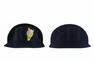 Hot Selling Wool Felt Peak Cap Classic Formal <b>Hat</b> Adjustable Uniform Style Headwear for <b>Men</b> Women Wholesale Comfortable - Product Image 2
