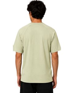 T-shirt Homme Vert Clair Manches Courtes Col Rond Uni Décontracté Streetwear Logo Personnalisé Coupe Oversize Tendance Doux Premium Été - Product Image 2