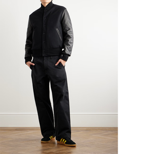 New High Quality Custom Print Embroidered Varsity Jackets Outdoor Custom Letterman Jacket of Men Oversized Varisty Jackets - Product Image 2