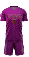 Uniforme de Fútbol Personalizado Lannac Unisex, Estampado por Transferencia de Calor, Patrón 3D, Secado Rápido, Manga Corta, Cintura Elástica, Poliéster