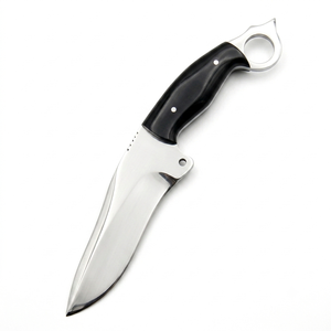 Cuchillo de Cocina Hecho a Mano con Hoja de Acero al Carbono y Mango de Resina |   Cuchillo de Chef de Acero Inoxidable para Picar y Cortar - Product Image 1