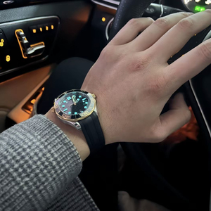 โรงงาน OEM ODM นาฬิกาจักรกล สายยาง น้ำหนักเบา สปอร์ต ออโตเมติก คุณภาพสูง กระจกแซฟไฟร์ กันน้ำ 300 เมตร - Product Image 2