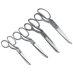 Professional All Stainless Steel High-quality Tailor <b>Scissors</b> <b>Sewing</b> Shears for Fabric Cutting Tailoring Tools - Product Image 4