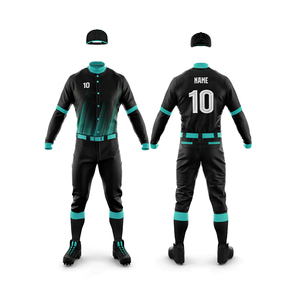 Custom Made Sports Wear Baseball Uniform for Men Pakistan Made Top Style Sports Clothing Baseball Uniform <b>Set</b> - Product Image 2