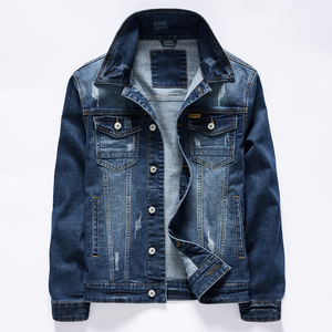 New Fashion Design High Quality Sustainable Casual Slim Fit <b>Men</b> <b>Denim</b> <b>Jacket</b> Casual Waterproof Outdoor Wear <b>Men</b> <b>Denim</b> <b>Jacket</b> - Product Image 6