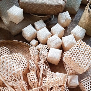 Hộp Quà Hình Khối Hộp Đan Bằng Tre Thủ Công Hộp Giỏ Quà Hình Vuông Nhỏ Xinh Xinh Cho Đám Cưới Giáng Sinh Sự Kiện Tiệc Sinh Nhật - Product Image 6