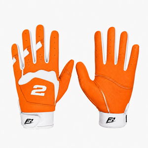 Factory Made Custom Logo Left Hand <b>Baseball</b> Batting Gloves Professional Design Your Own High Quality Comfortable Lightweight Dye - Product Image 1