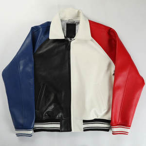 Blouson universitaire en cuir pour homme à prix abordable, respirant, sur mesure, en promotion, confortable, tendance, vêtement de sport - Product Image 2