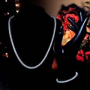 AMBER JEWELS T-470 Bracelet tennis unisexe en or massif 18 carats avec pierre naturelle taille radiant, sertissage griffe, style Hip Hop, Anniversaire - Product Image 2