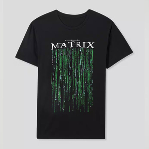 Camiseta de Manga Corta para Hombre, Cuello Redondo, Color Negro, Corte Regular, Algodón Jersey, Estilo Casual, Color Liso - Product Image 3
