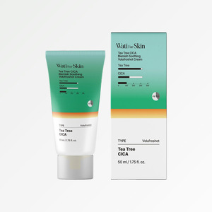 ครีมบำรุงผิวหน้าเกาหลี Whatiforskin Tea Tree Cica Blemish Soothing Volume Pro Shot Cream ผลิตในเกาหลี - Product Image 6