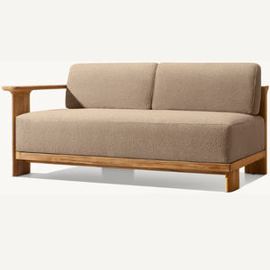 Sofá resistente en oferta para dos personas, ideal para interiores en la sala de estar, para una decoración cómoda del hogar. - Product Image 2