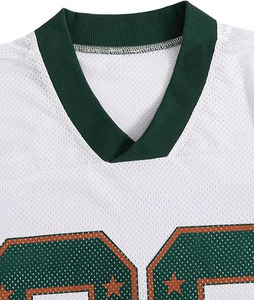 Camiseta Deportiva Corta de Malla Transpirable con Estampado Digital por Sublimación, Unisex, Estilo Fútbol Americano, Tallas Grandes, Antibacteriana - Product Image 3