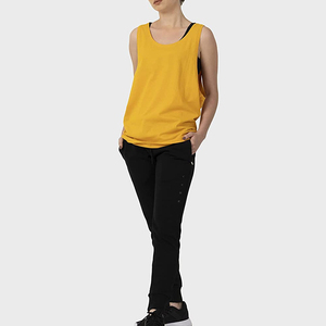 Débardeur pour femme en coton 100% écologique, respirant, anti-humidité, avec logo personnalisé, prix de gros bas - Product Image 2