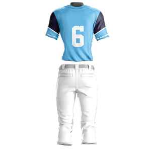 SPORTS CODE SC-BU-051 Conjunto de Uniforme de Béisbol Transpirable de Alta Calidad 100% Poliéster, Personalizado con Número de Equipo, para Mujer, Talla Grande - Product Image 6