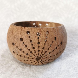 Coconut <b>tea</b> <b>light</b> <b>holders</b> cheapest cost tealight candle <b>holder</b> for hanging & tabletop display - Product Image 1