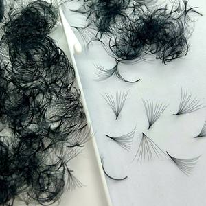 ขนตาปลอมแบบพัดสำเร็จรูป 12D CC/DD/M/L Curl Narrow ความหนา 0.03 มม. 0.05 มม. ขนสังเคราะห์ สำหรับต่อขนตา สั่งซื้อจำนวนมาก รับทำโลโก้ตามสั่ง - Product Image 1