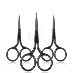 Ciseaux à cuticules en acier au carbone de haute qualité avec manche en céramique, ciseaux de salon de beauté avec lame tranchante et finition polie - Product Image 3