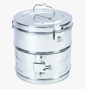 Premium Quality Medical Dressing Drum with Secure Lid for Surgical Dressing <b>Storage</b> and Sterilization Available For Sale - Product Image 4