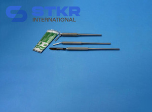 เครื่องมือผ่าตัดทางทันตกรรม STKR INTERNATIONAL แบบมีลายกันลื่น สีดำ ใช้งานด้วยมือ ระดับ Class I ได้รับการรับรองมาตรฐาน CE - Product Image 3