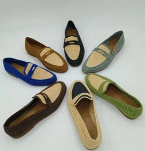 Mocasines de rafia marroquíes hechos a mano para hombre – Zapatos de rafia artesanales para regalo, calzado natural de primera calidad, zapatos de rafia hechos a mano - Product Image 3