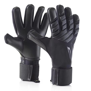 High Quality Professional Football Goalkeeper Gloves Wholesale Latex Knitting Leather Gloves for Sports - Product Image 3