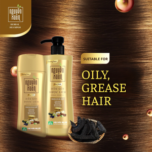 Professional Herbal Volume <b>Shampoo</b> Oil Control Fresh Scalp Lightweight Fuller Hair Botanical Formula Private Label - Product Image 1