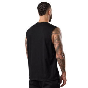 Camiseta Deportiva sin Mangas con Logotipo Personalizado, Cuello Redondo, Algodón Estampado, Transpirable, de Secado Rápido, para Gimnasio, Entrenamiento, Fitness - Product Image 5